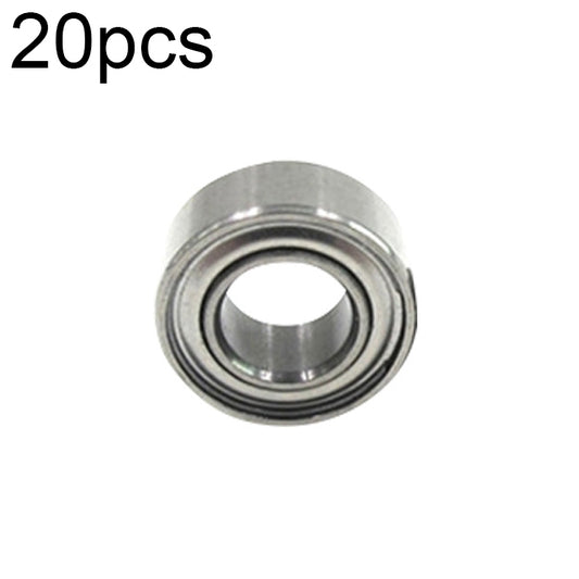 20pcs 5x10x4mm Miniature Silent Bearings For High-Speed Gear Machinery And Equipment, MR105ZZ 5x10x4mm