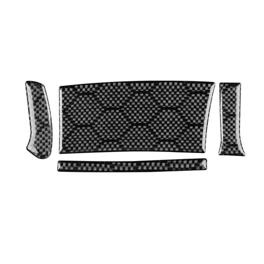 For Infiniti G37/G25/Q60 4pcs /Set Left-hand Drive Steering Wheel Button Left Cover Sticker, Left-hand Drive