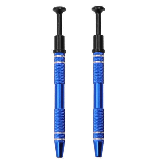 2pcs IC Chip Picker Electronic Component Parts Picker Capacitor IC Grabber Clips, 2pcs Blue, 2pcs Black, 2pcs Gold, 2pcs Silver, 2pcs Red, 2pcs Dark Brown