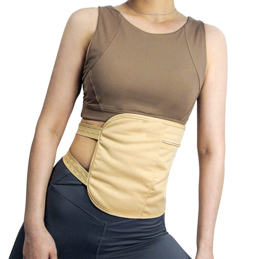 Reusable Castor Oil Pack For Liver Detox & Comfort Sleep Fit(No Castor Oil), Waist Khaki, Waist White, Waist Pink