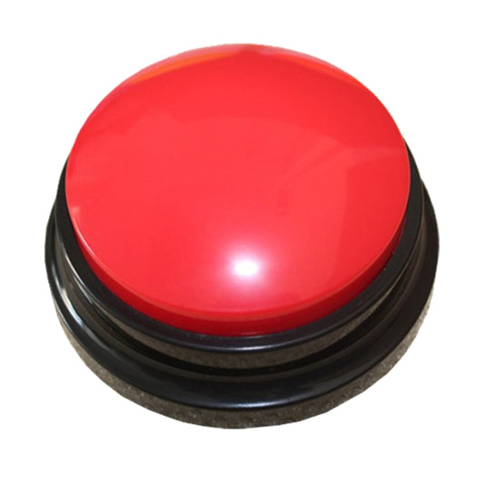 Pet Communication Button Dog Vocal Box Recording Vocalizer, Style: Recording Model, Red, Orange, Rose Red, Pink, Yellow, Lake Blue, White, Dark Blue, Light Blue, Green, Purple