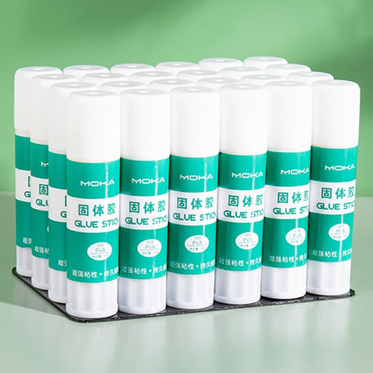 12pcs 15g MOKA Solid Glue Student Stationery Children Handmade Solid Glue Stick, 24pcs 8g, 12pcs 15g, 12pcs 21g, 12pcs 36g