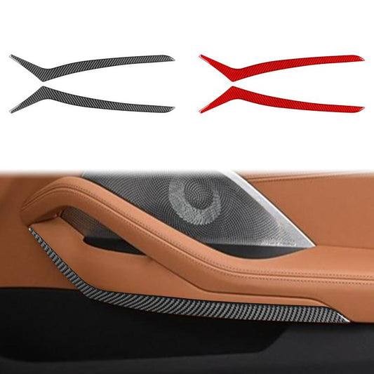 For 2019-2024 BMW 8 Series G14 2pcs /Set 2-door Version Inner Door Armrest Sticker