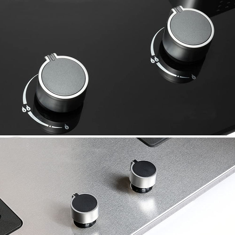 1pair 8mm Metal Round Gas Stove Switch Knob Cooker Hob Switch, 1pair 8mm 45 Degree