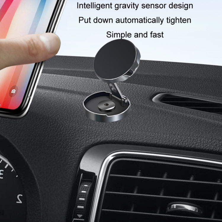 Multi-Angle Positioning Car Folding Circular Car Magnetic Suction Bracket
