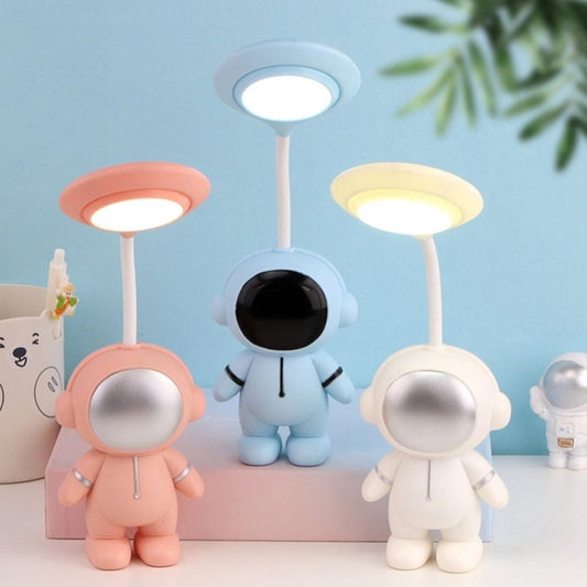 L-220903 Astronaut Eye Protection Study Lamp LED Rechargeable Reading Light, L-220903 White, L-220903 Blue, L-220903 Pink