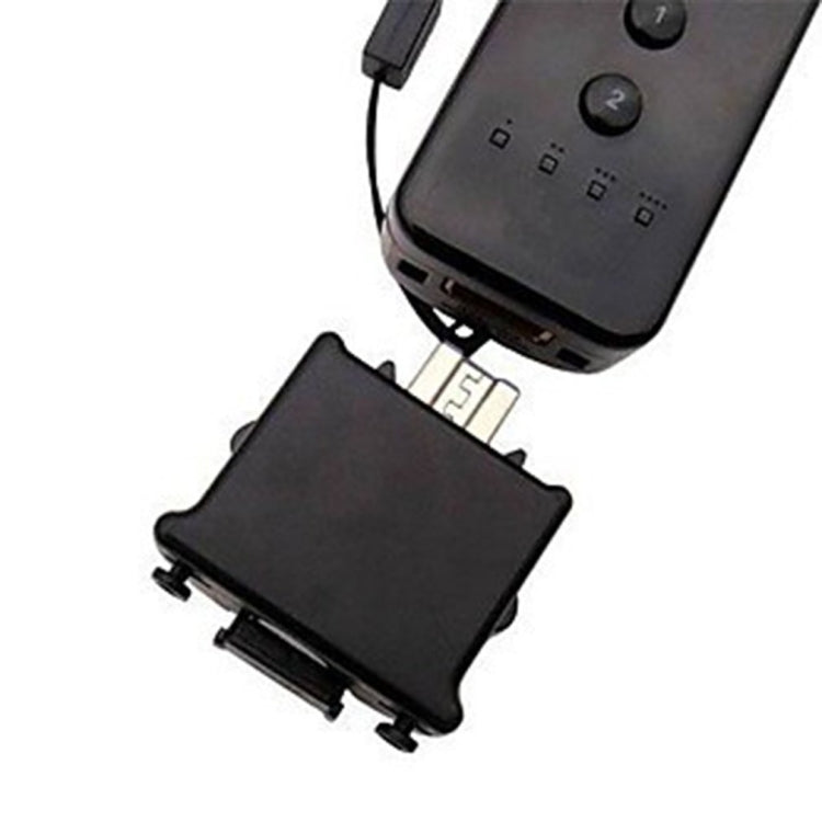 Motion plus adapter sensor with black housing and visible internal connector