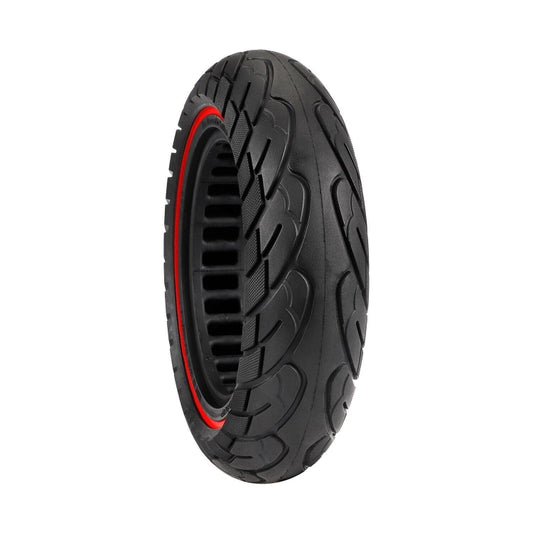 For Ninebot Max G30 10 X 2.5 Inch (60/70-6.5) Scooter Solid Rubber Tire, 10 X 2.5 Inch Red Line, 10 X 2.5 Inch Black