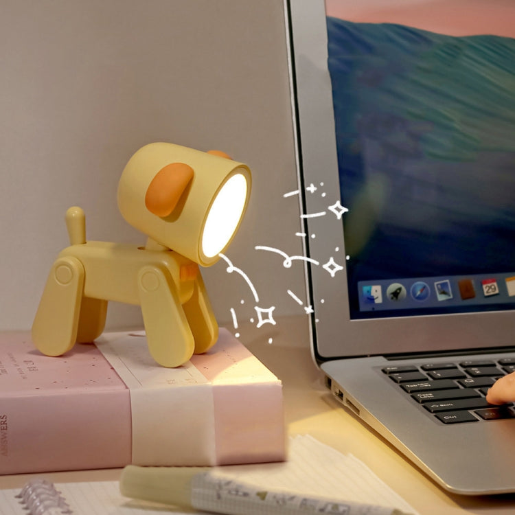 Rechargeable DIY Cartoon Night Light Desktop Ornament Mini Table Lamp