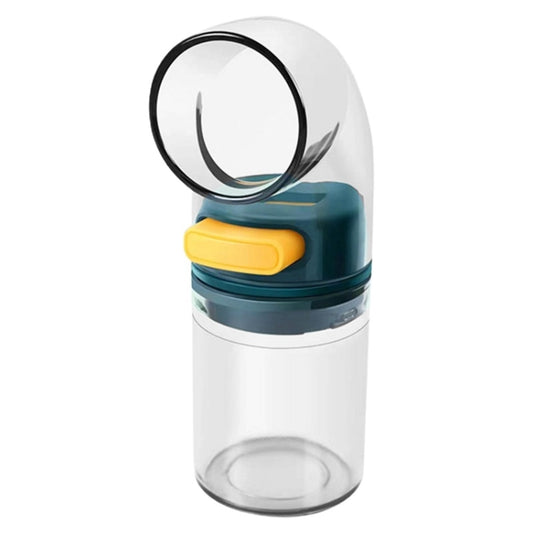 Home Kitchen Quantitative Salt Control Seasoning Jar, 1pcs Blue, 1pcs Orange, 2pcs Blue With Base, 2pcs Orange With Base, 3pcs Blue With Base, 3pcs Orange With Base