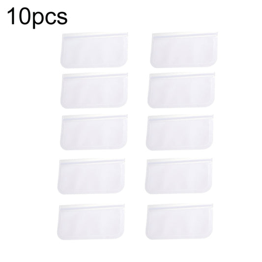 10pcs EVA Refrigerator Reusable Food Airtight Peservation Bag, Size:, Small, Medium, Large, Extra Large
