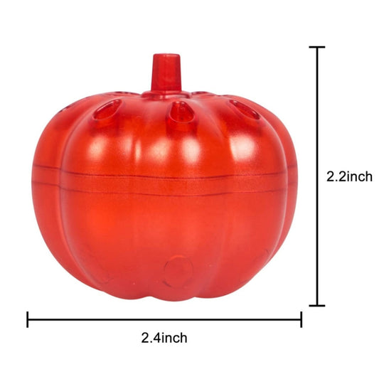 SK116 2pcs Small Pumpkin Fruit Fly Traps Fruit Flying Worm Catcher, (Red)