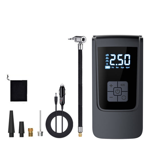 150psi Air Pump Intelligent Digital Display Car Bicycle Ball Electric Pump Cylinder, SUITU ST-9624A Wired, SUITU ST-9624B Wireless+USB, SUITU ST-9624C Wireless+DC+USB
