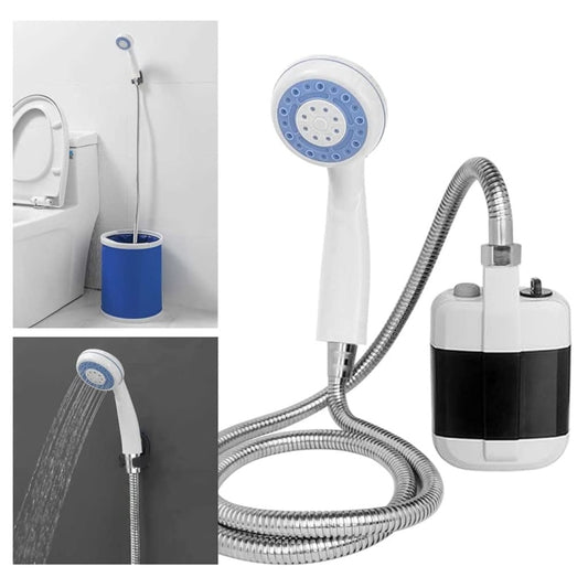 KE-801 Outdoor Electric Shower Camping Rechargeable Portable Shower Head, KE-801 2200mAh
