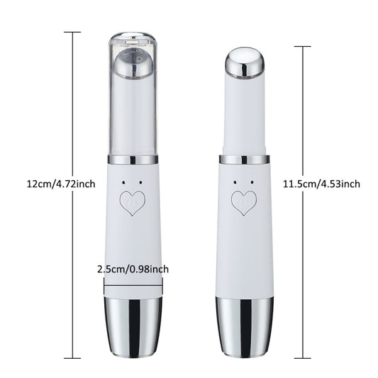 12335 Eye Vibration Heating Massage Pen Removing Eye Wrinkle and Importing Massager Beauty Instruments, 12335