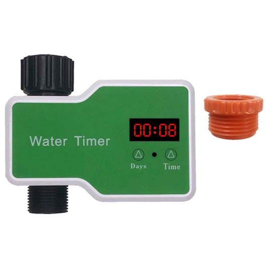 Irrigation System Intelligent Controller Automatic Timed Watering Device, 1 Water Outlet, 2 Water Outlet, 10m 10sets Hanging Spray Sprinklers, 10m 10sets Ground Plug Dual-use Suit, 20m 20sets Hanging Spray Nozzles, 20m 20sets Ground Plug Dual-use Suit