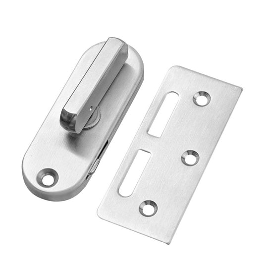 90 Degrees Right Angle Migration Door Hook Lock, 304 Stainless Steel Slot, Zinc Alloy Slot-free, Zinc Alloy Slot-free / Punching