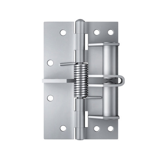 4 Inch Multifunctional Door Closer Automatic Door Closing Hinge, Color Steel Silver, Black, Color Steel Gold