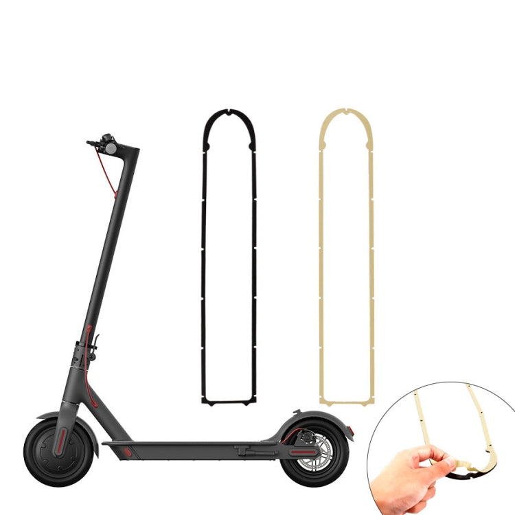 Waterproof sealing ring gasket for electric scooter, with installation piece shown.