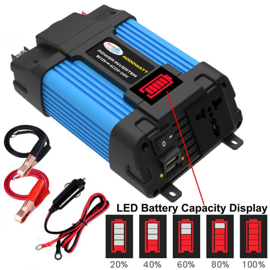 SOLIKE TECH Vehicle Inverter Sine Wave Convertor Auto Inverter, 12V-220V 300W, 12V-110V 300W, 12V-220V 500W, 12V-110V 500W