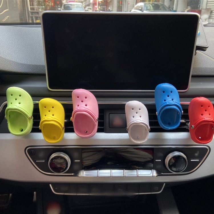 Cute Shoes Shape Car Air Vent Decoration Ornament, Without Aromatherapy, With Aromatherapy