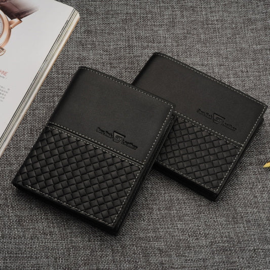 Men Short Wallet Business Coin Purse Card Holder Money Bag