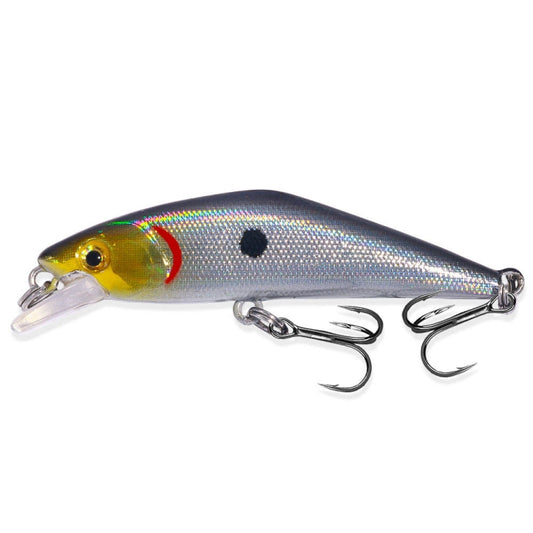 HENGJIA 5.7cm 3.4g Microbe Road Lures Slow Sinking Minnow Fake Bait, 1, 2, 3, 4, 5, 6, 7, 8, 9, 10, 10 Colors Bagged, 10 Colors Boxed