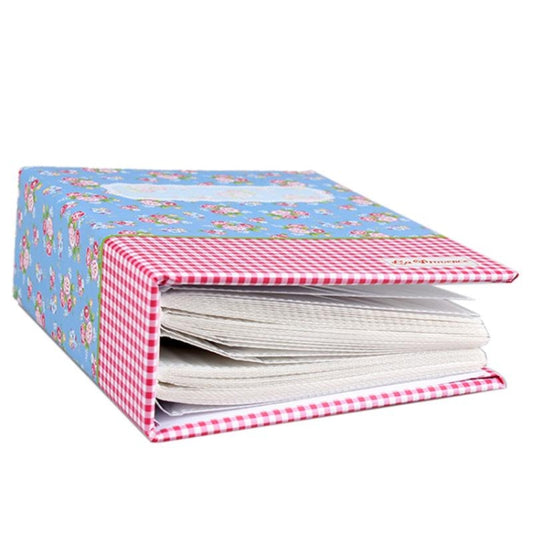 6 inch 100 Sheets 4R Small Floral Flower Pocket Photo Album