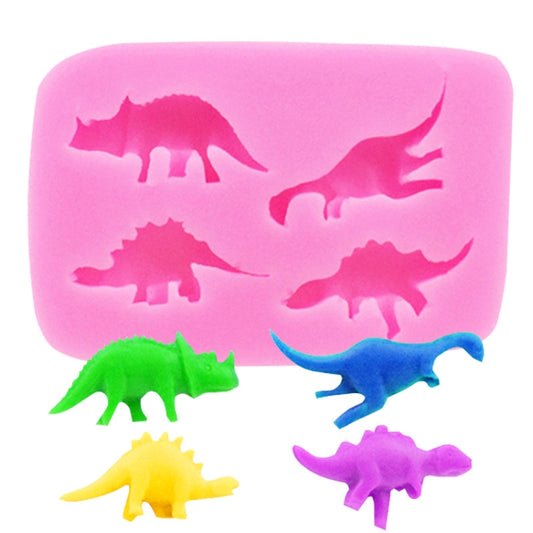 Dinosaur Silicone Mold Fondant Chocolate Cake Decoration Mold