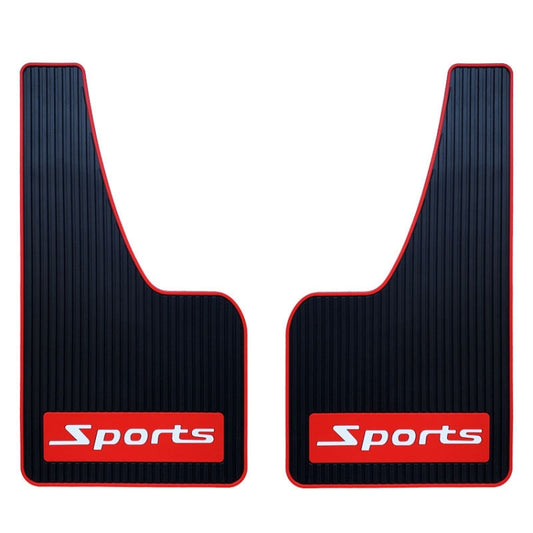 2pcs Car Tire Mud Flap Modification Plastic Anti-Splash Mud Flap, Sports, Cat Eye, Large Sports, Large Blank