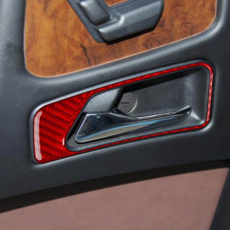 For Mercedes-Benz G-Class W463 4pcs /Set Interior Door Handle Sticker