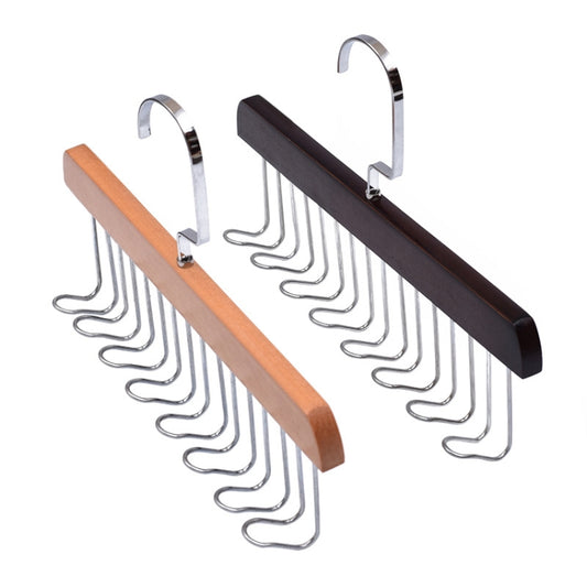 Wooden Sling Hanger Lingerie Vest Tie Organizer Household Wave Drying Racks