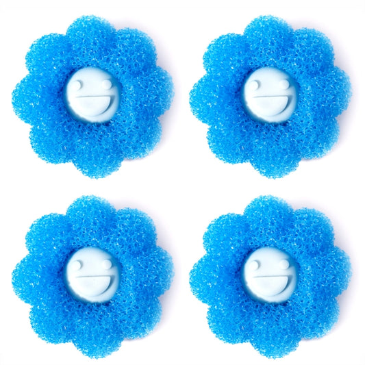 4pcs /Set Household Anti-tangle Laundry Balls Anti-knotting Laundry Cleaning Ball for Washing Machine