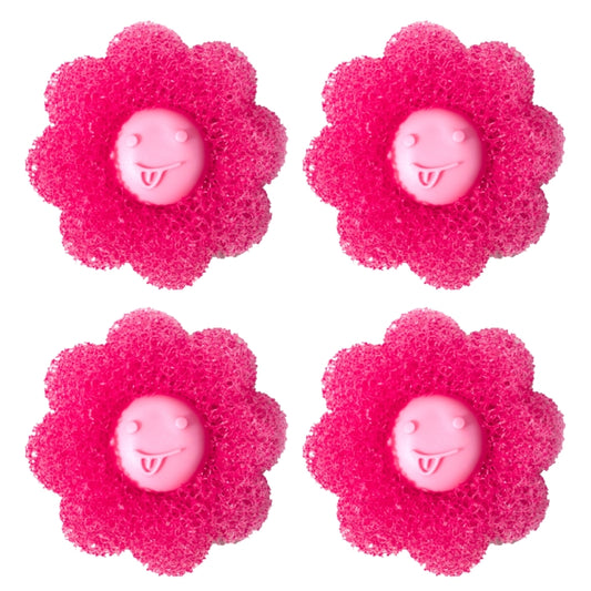 4pcs /Set Household Anti-tangle Laundry Balls Anti-knotting Laundry Cleaning Ball for Washing Machine
