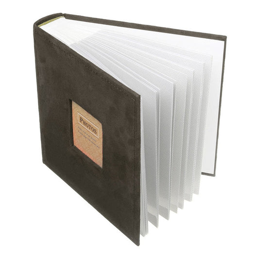 N55078 7 inch 50 Pages for 200 PCS Photos Velvet Face Album Insert Type Album Storage Book