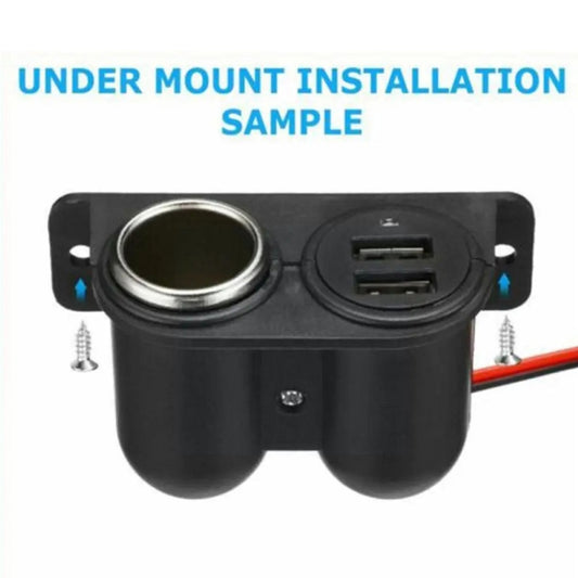 Car Charger Dual USB 3.1A/3100mA Modified With Cigarette Lighter