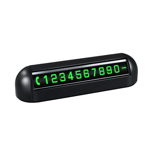 Automobile Temporary Parking License Plate Move Car Phone Number Cards