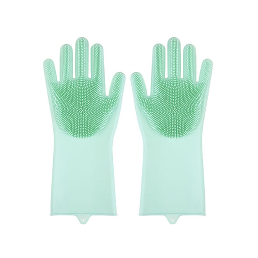 Kitchen Silicone Dishwash Gloves Male And Female Household Chores Cleaning Mitts, 160g