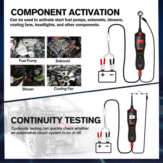 JDiag 6-30V Electrical Detector Fuel Injector Signal Detection Vehicle System Diagnosis, P150