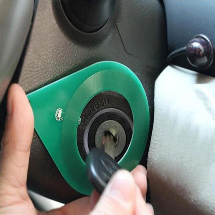 Automobile ECU Induction Signal Automatic Lock Detection Card, Green