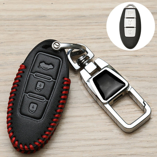 For Nissan Car Key Cover Keychain Anti-lost Number Plate, A, B, C, D, E, F, G, H, I2, I3, I3 One-button Start, I4, X, Y