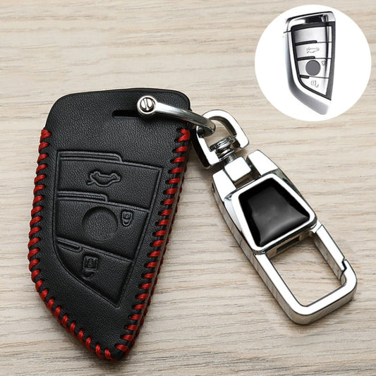 For BMW Car Key Cover Multifunctional Keychain Anti-Lost Number Plate, A, B, C, D, E, F