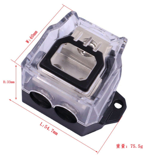 Car Audio Amplifier Modification Fuse Ground Box Hub, 1 To 2, 1 To 3, 1 To 4