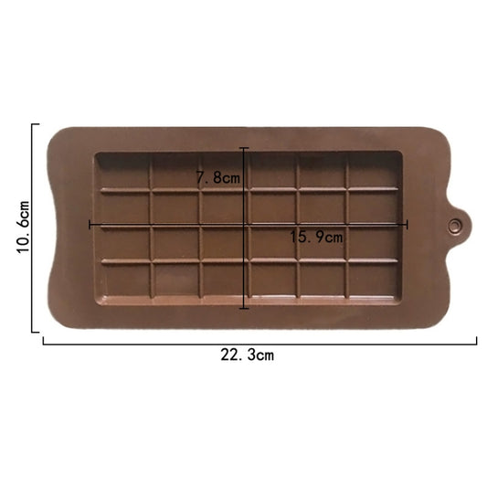 Full Plate Silicone Chocolate Block Mould High Temperature Resistant Baking DIY Mold, Full Plate Chocolate