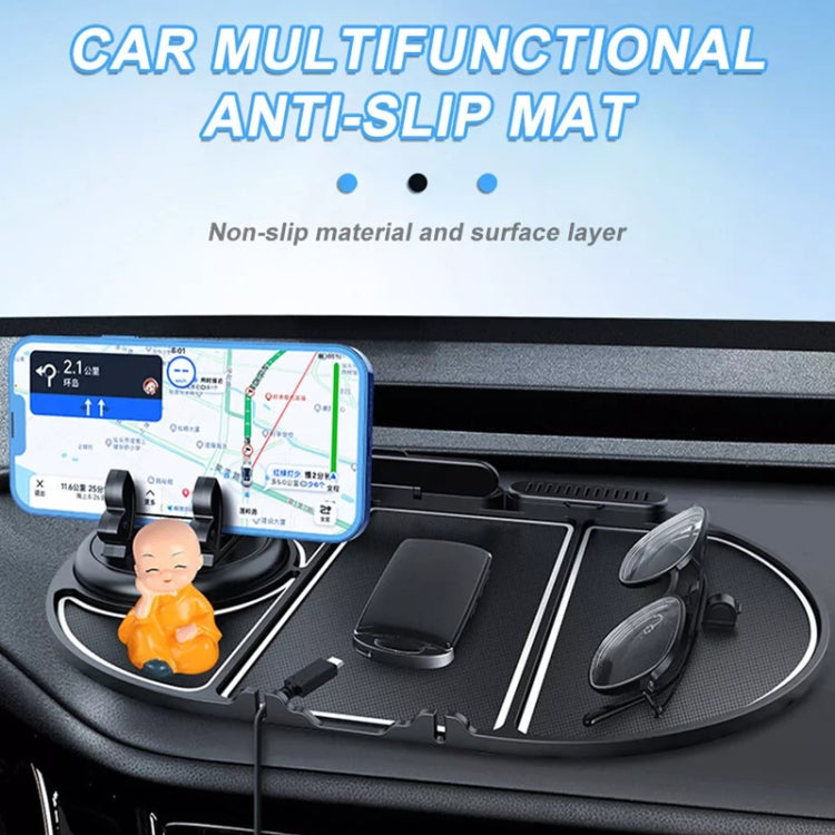 Car Phone Holder Center Console Silicone Anti-skid Pad, CH09