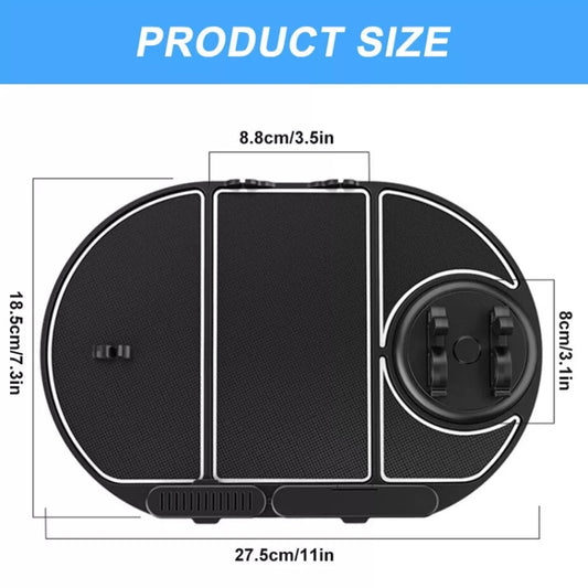 Car Phone Holder Center Console Silicone Anti-skid Pad, CH09