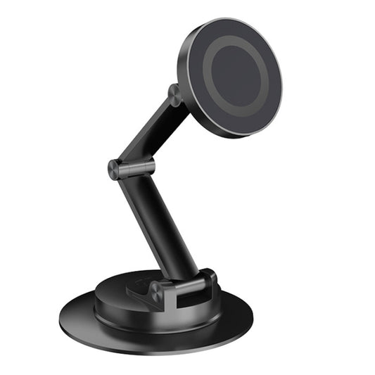 360 Rotating Car Magnetic Cell Phone Holder Magsafe Metal Car Folding Navigation Stand, Folding Magnetic Holder