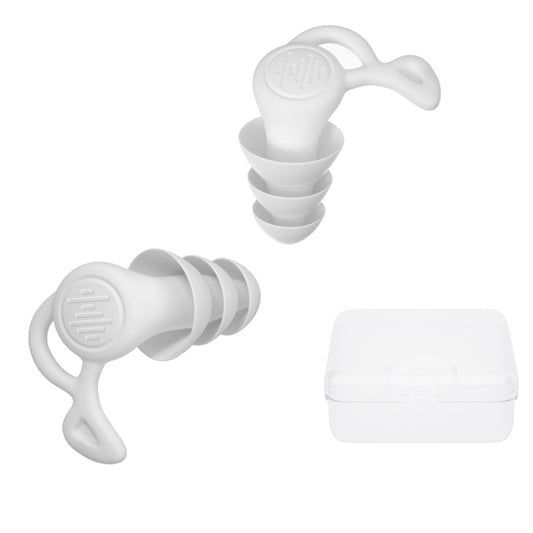 Noise Canceling Sleeping Earplugs Triple Layer Soundproofing Silicone Swimming Earplugs, Triple Layer