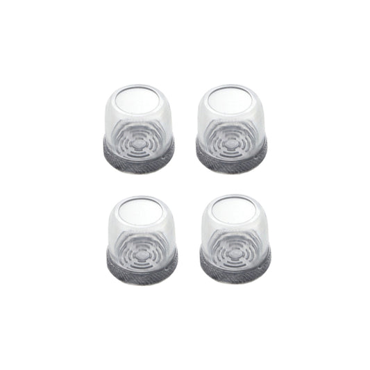 4pcs / Set Thickened Wear-Resistant Table And Chair Leg Covers Household Quiet Non-Slip Stool Foot Protector, Mini Small Round Transparent, Mini Small Round Light Gray, Mini Small Round Light Brown, Mini Small Square Transparent