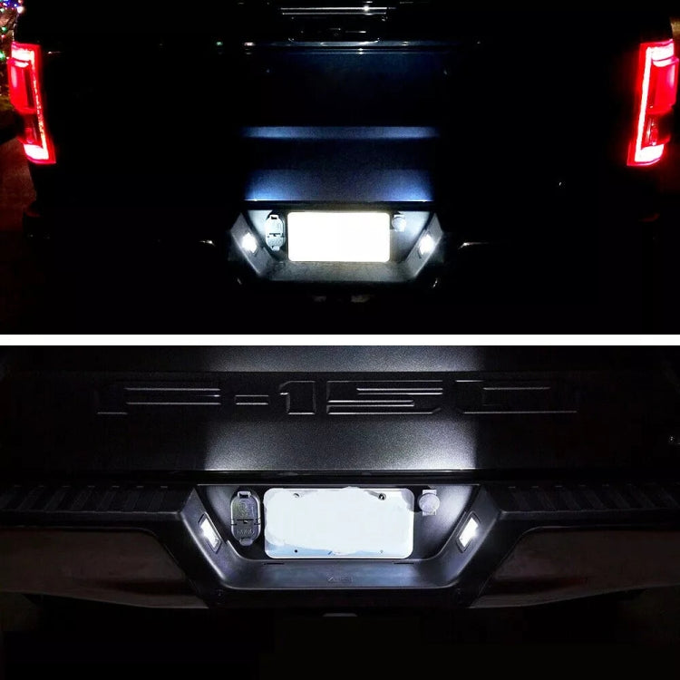2pcs For 2015 Ford F150 Raptor LED License Plate Light, 2pcs